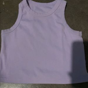 Purple Halter Top